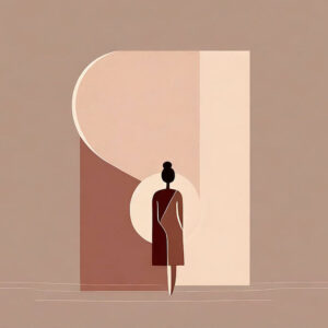 Minimalisme plakat Shapes III