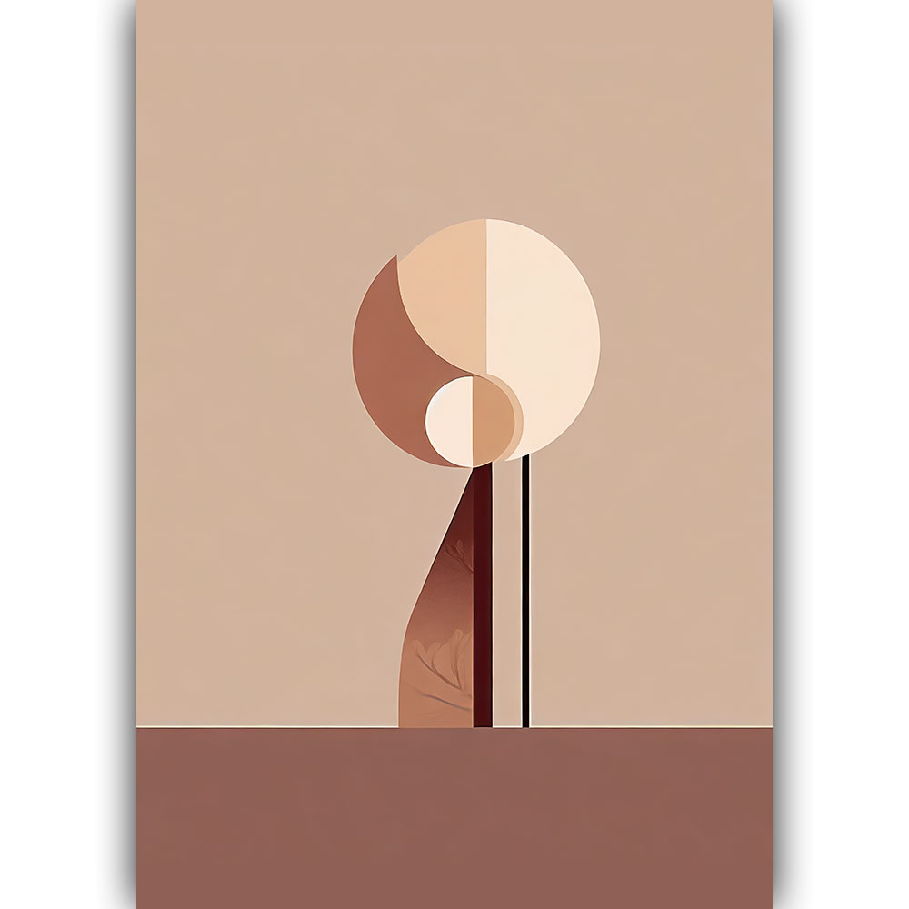 Moderne minimalisme plakat Shapes I