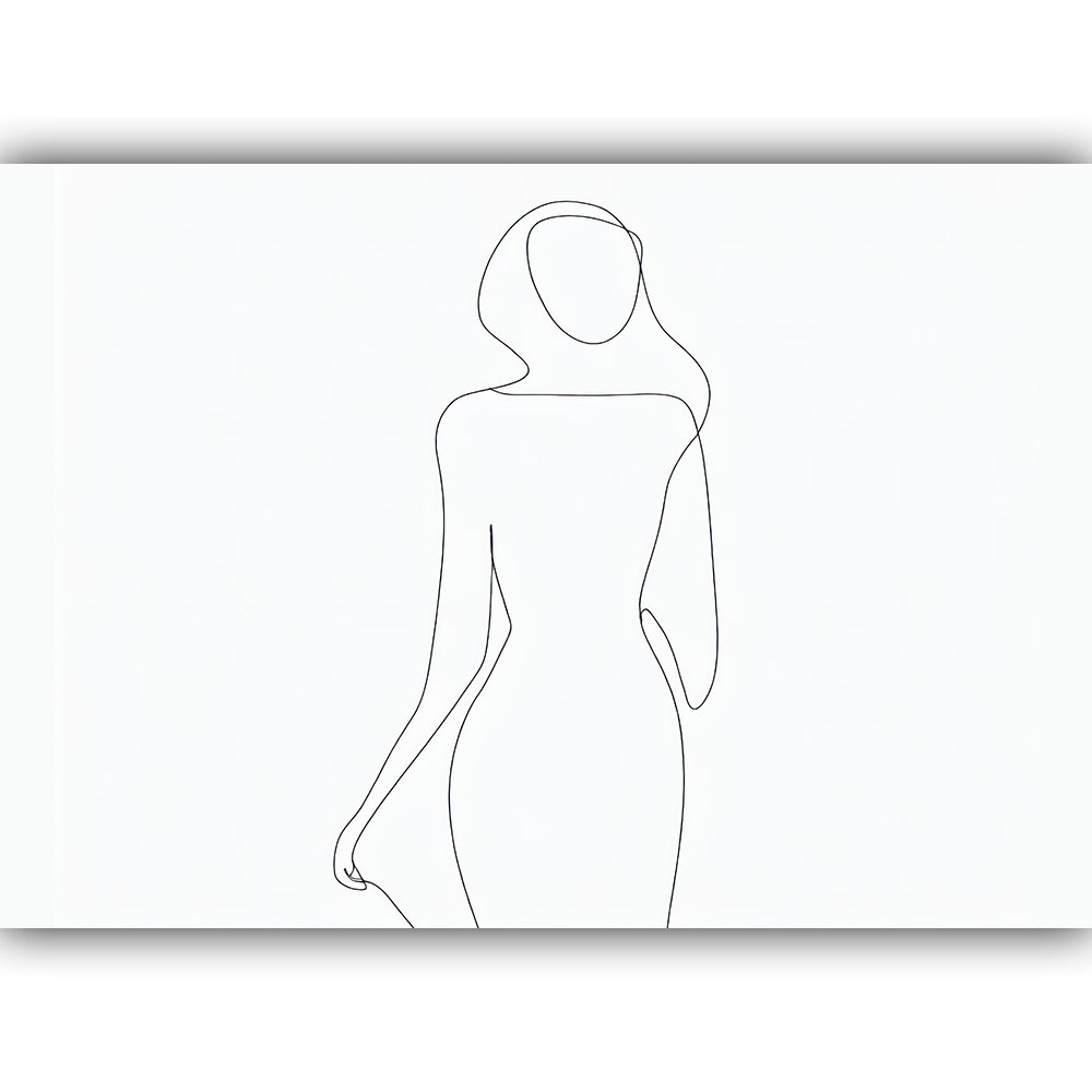 Plakat moderne minimalisme Silhouettes III