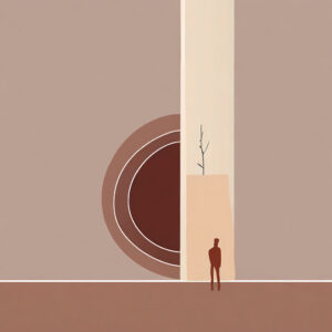 Plakat moderne minimalistisk Shapes II