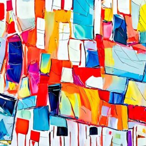 Plakat ekspressionisme kunst Crash III