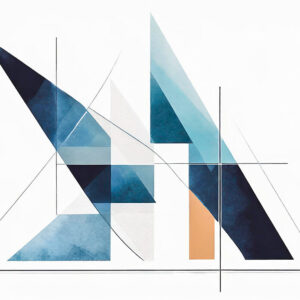 Plakat kunst bauhaus Relieve III