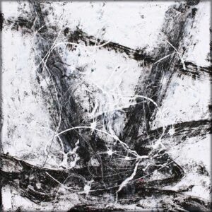 Maleri abstrakt minimalisme Path I
