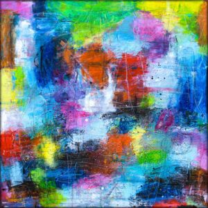 Jungle II – abstrakt flot maleri