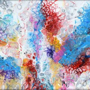 Abstrakt kunstmaleri Unbound II