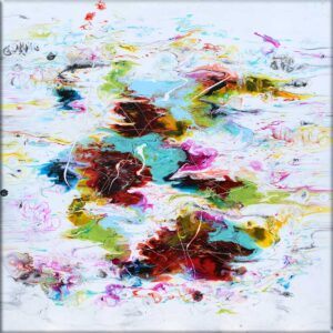 Autentisk maleri med kunst Stellar V