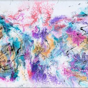 Maleri i pastel farver Transparency III