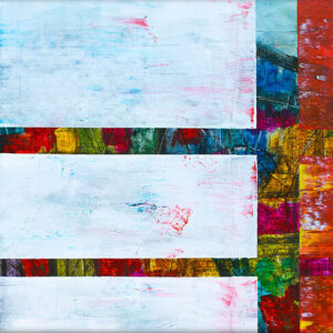 Maleri kunst moderne Silence I