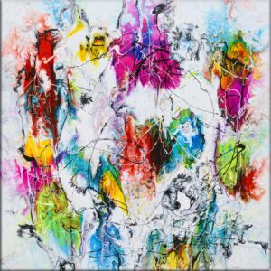 Maleri med moderne kunst Opus IV