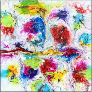 Moderne maleri med flot kunst Mindful IV