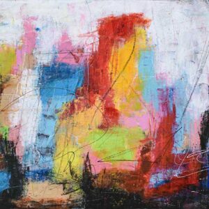 Unbound IV - abstrakt maleri kunst