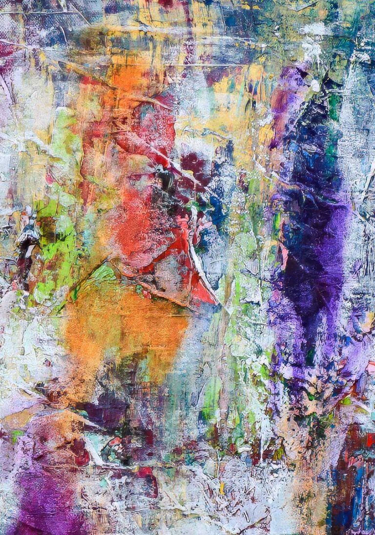 Mist IV - unik plakat abstrakt