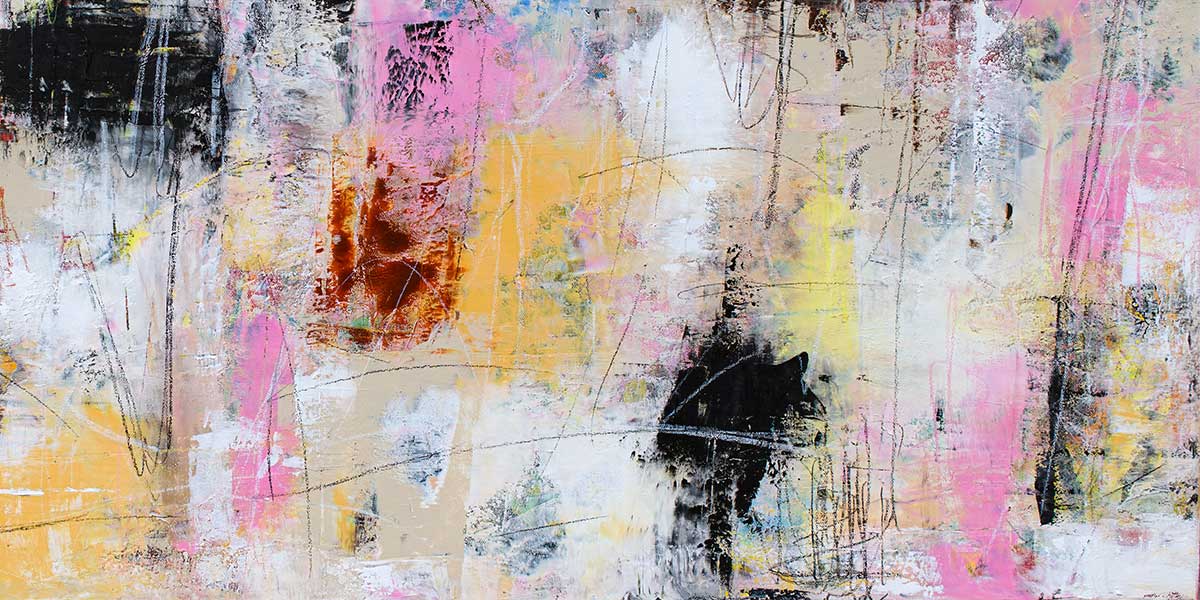 Alleviate IX - stor plakat kunst moderne